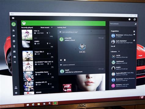 Xbox app on Windows PC